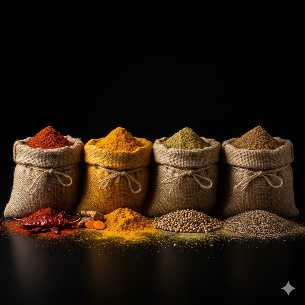 Fresh Indian spices